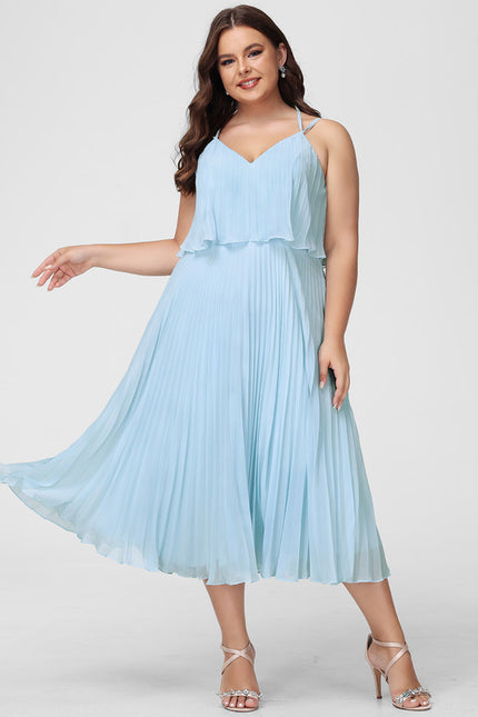 Robe Midi Fluide Grisâtre - gallery 6