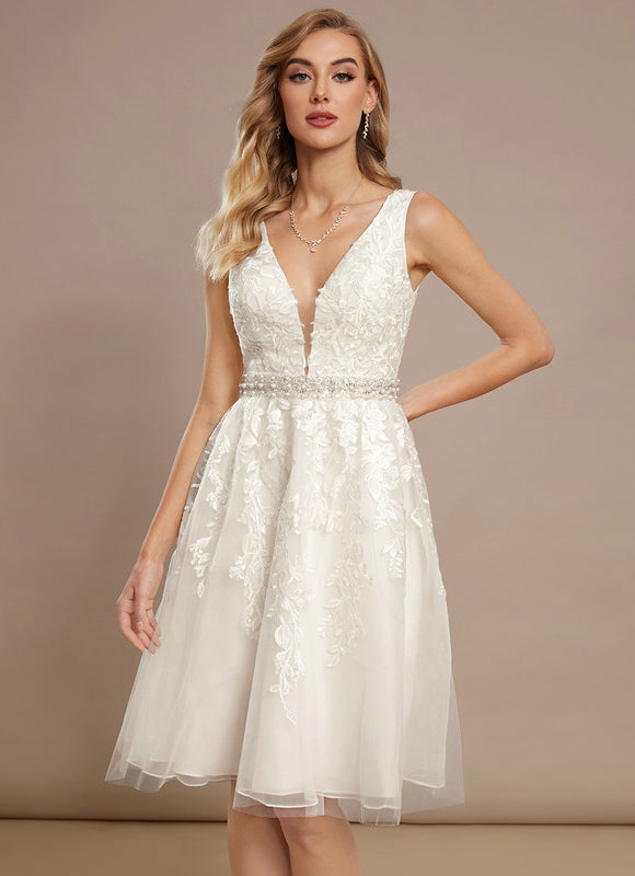 Robe Midi Éblouissante Tulle - gallery 1