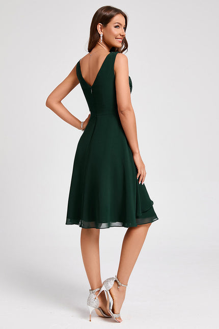 Robe Midi Éclatante Drapée - gallery 1