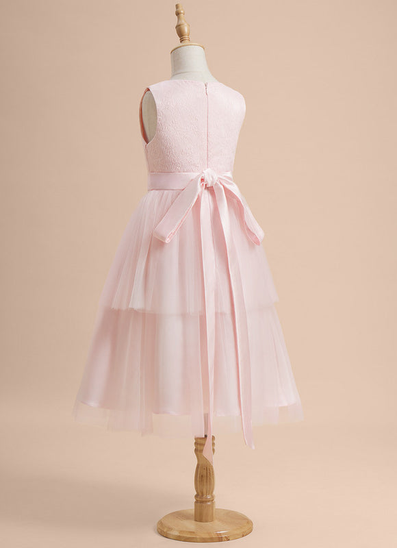Robe Midi Fille Tulle Pastel - gallery 4