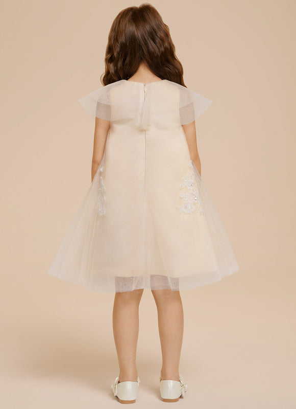 Robe Midi Enfant Tulle Mariage - gallery 4