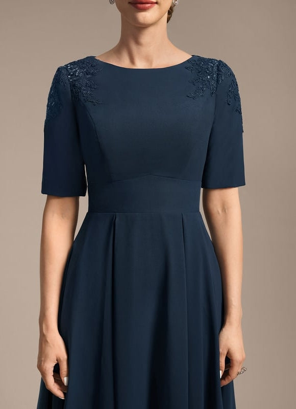 Robe Midi Marine Chic - gallery 6