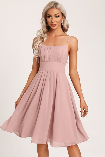 Robe Midi Mousseline Élégante