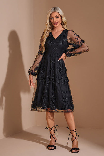 Robe Midi Évasée - gallery 5