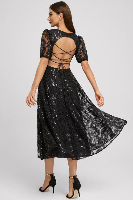 Robe Sequin Midi - gallery 2