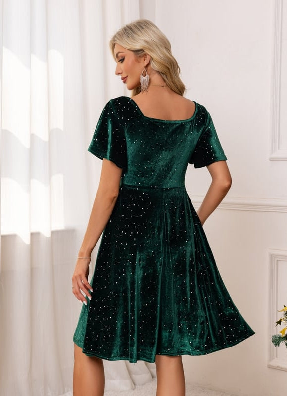 Robe Paillette Midi - gallery 1