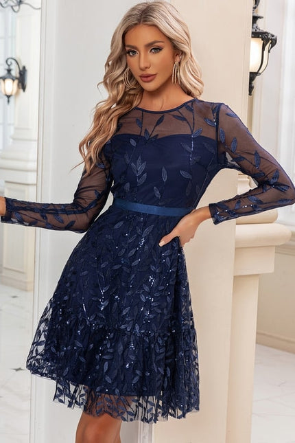Robe Midi Dentelle Blanche - gallery 2
