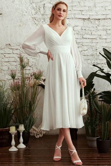 Robe Midi Éthérée Lumineuse - gallery 2