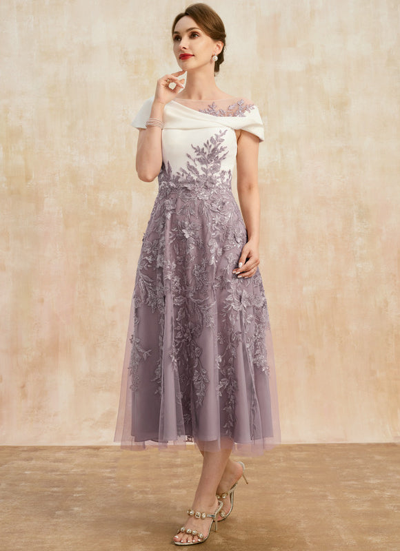 Robe Midi Manche 3 4 - gallery 3