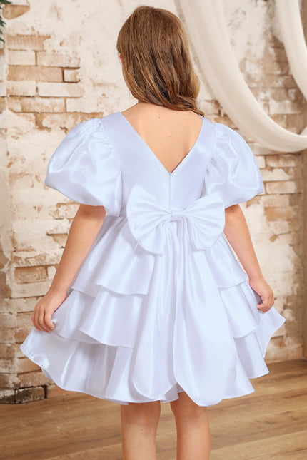 Robe Midi Satinée Volants - gallery 9