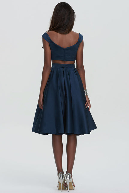 Robe Midi Satinée Cintrée - gallery 5