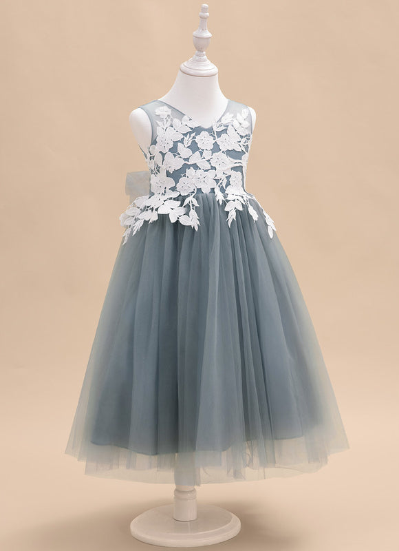 Robe Midi Tulle Céleste - gallery 1