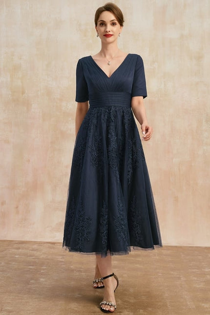 Robe Midi Châtaigne Couture - gallery 1