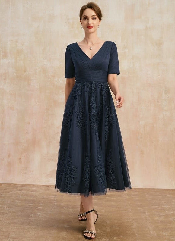 Robe Midi Châtaigne Couture - gallery 1