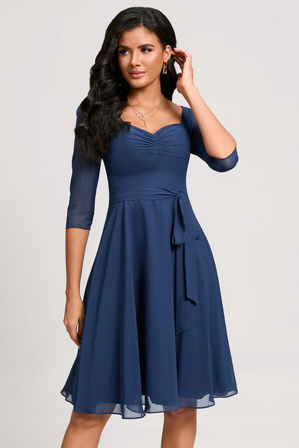 Robe Midi Vert Sauge - gallery 3