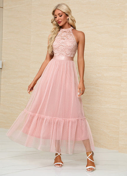 Robe Midi Tulle Délicate
