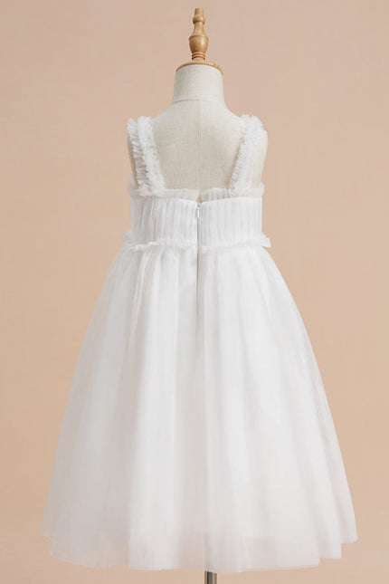 Robe Midi Tulle Blanche - gallery 4