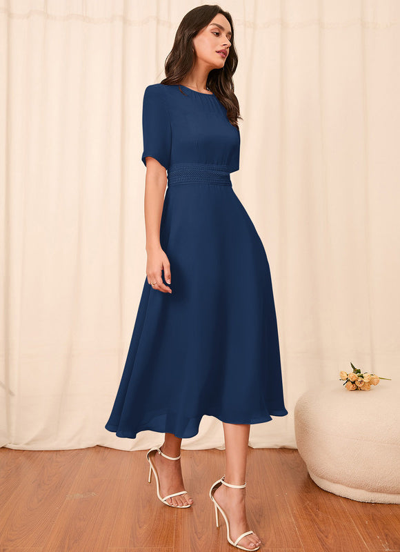 Robe Midi Gaze De Coton - gallery 5