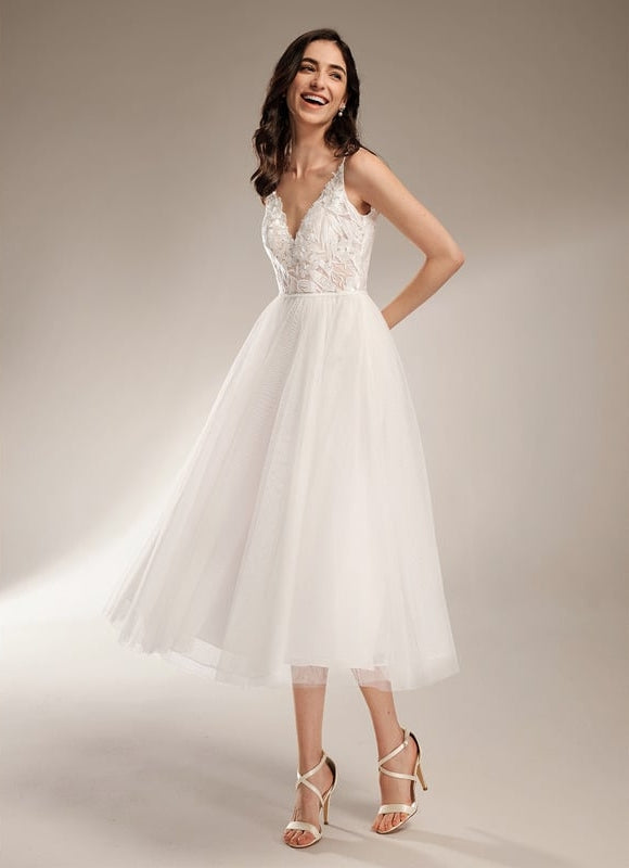 Robe Midi Tulle Aérienne - gallery 5