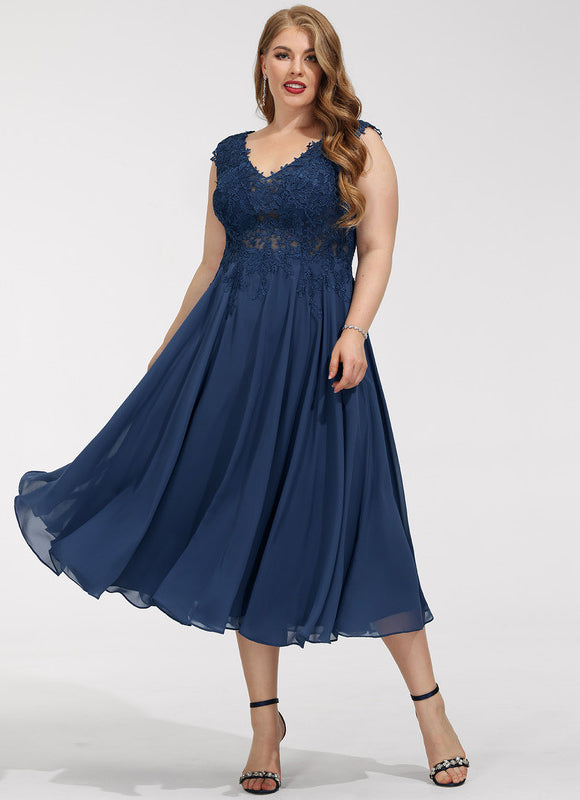 Robe Midi Élégance Nocturne - gallery 6