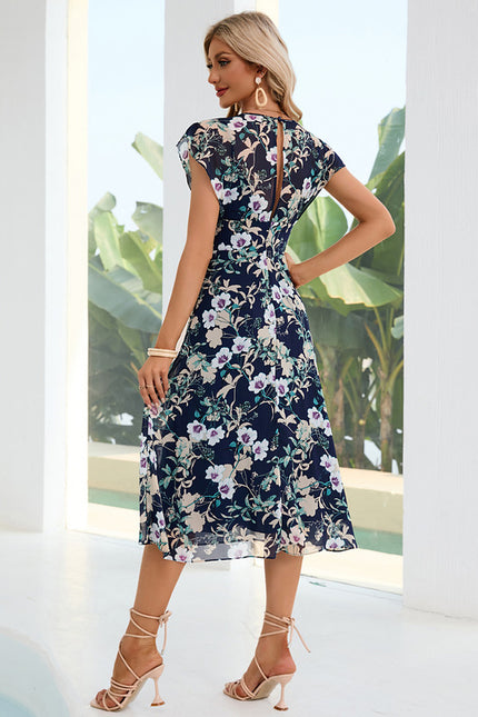 Robe Midi Florale Légère - gallery 2