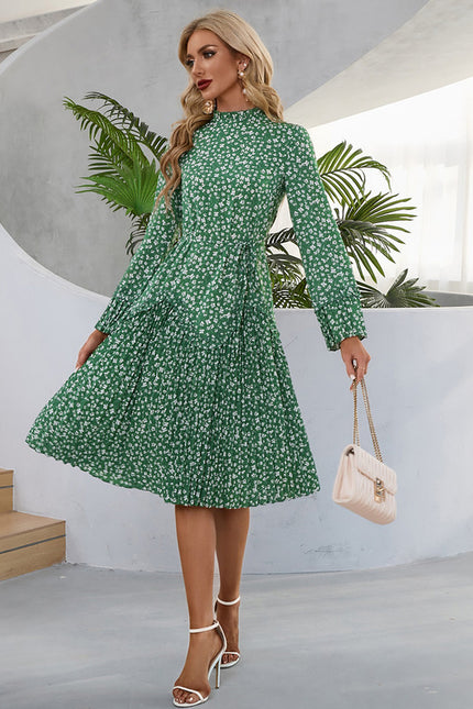 Robe Midi Midi Fleurie - gallery 3