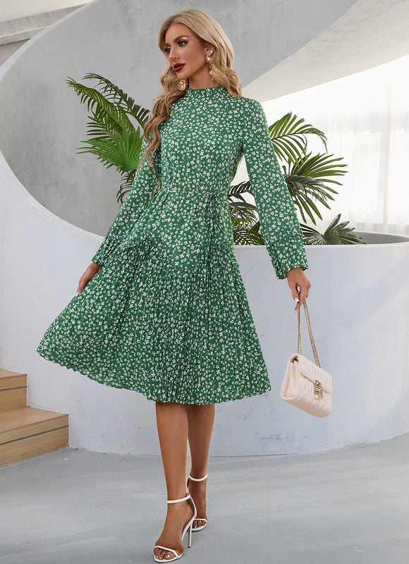 Robe Midi Midi Fleurie - gallery 3