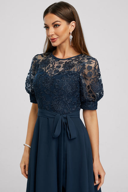 Robe Midi Éclosion Élégante - gallery 4