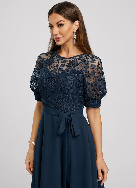 Robe Midi Éclosion Élégante - gallery 4