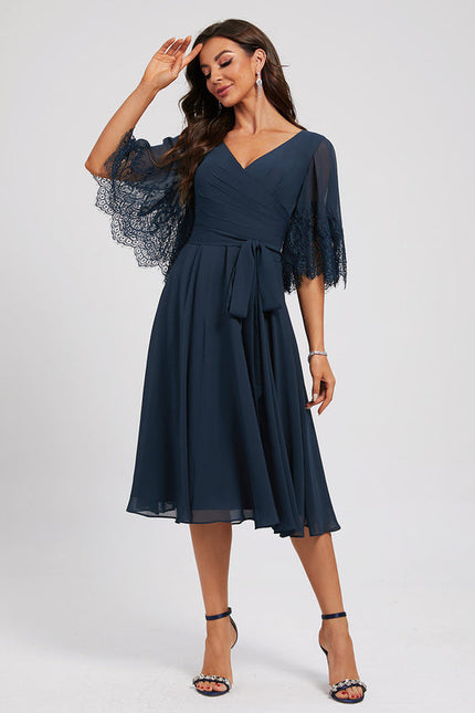 Robe Midi Longue Évasée - gallery 3