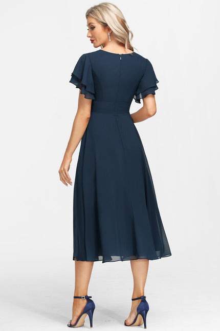 Robe Midi Ombre De Valse - gallery 3