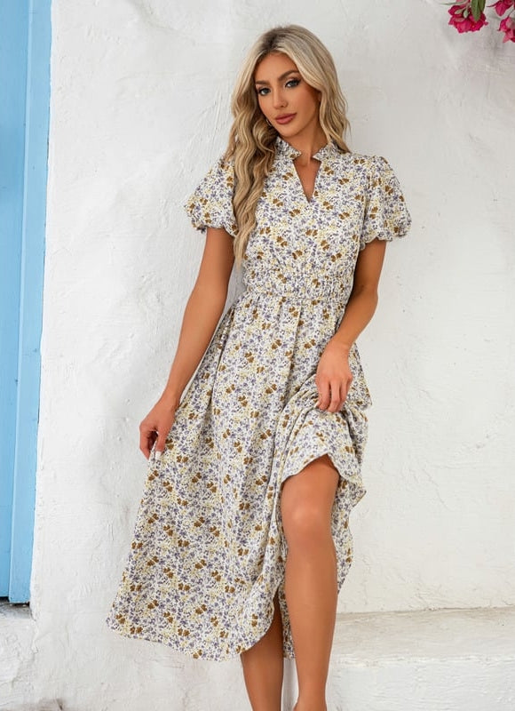 Robe Midi Serenade Florale - gallery 3