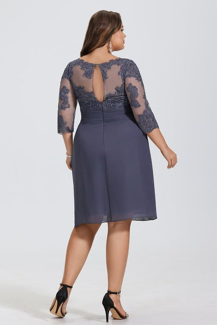 Robe Midi Nuit Élégante - gallery 5