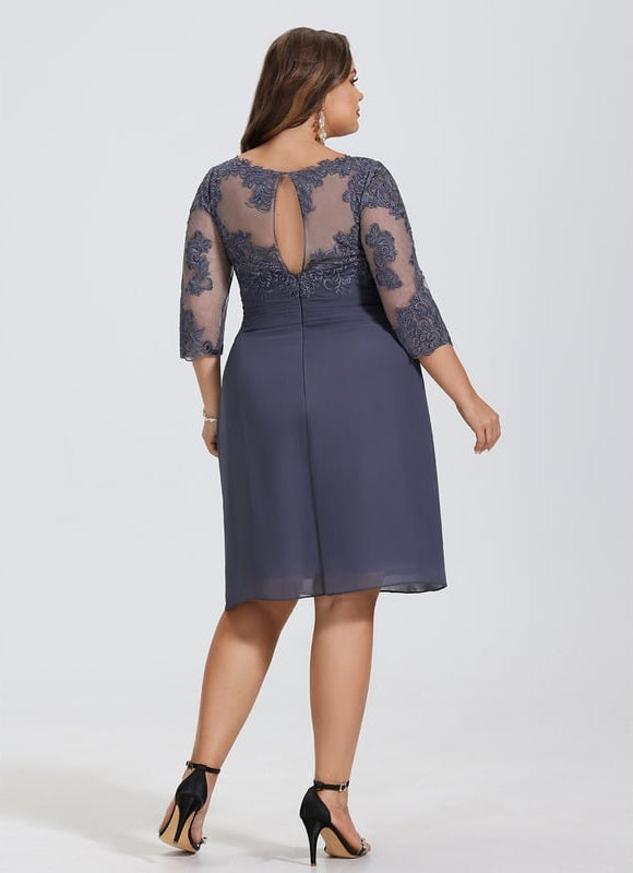 Robe Midi Nuit Élégante - gallery 5