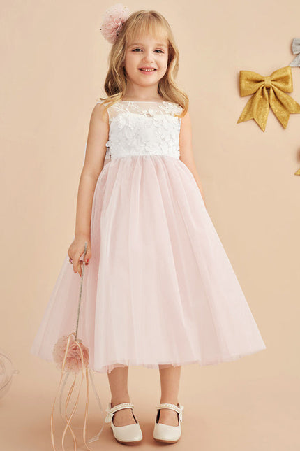 Robe Midi Enfant Mariage 3D - gallery 6