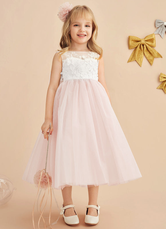 Robe Midi Enfant Mariage 3D - gallery 6