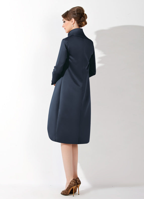 Robe Midi Satin Ombre - gallery 1