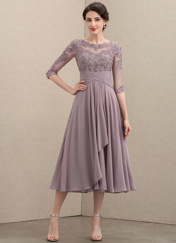 Robe Midi Violet Doux - gallery 1