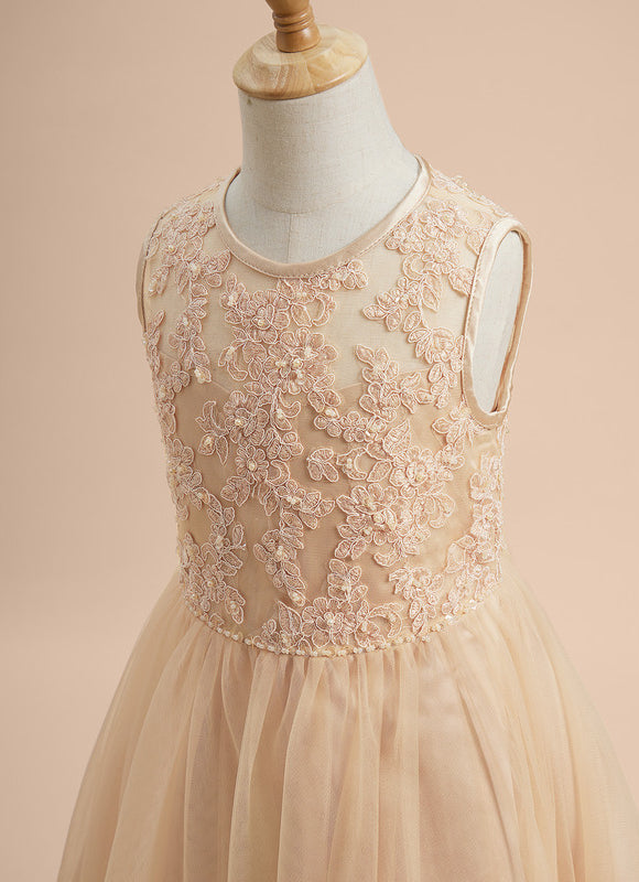 Robe Midi Fête Écrue - gallery 4