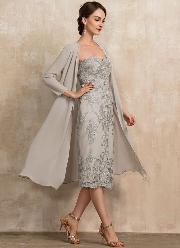 Robe Midi Éclat De Saphir - gallery 3