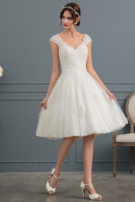 Robe Midi Tulle Écrue - gallery 4