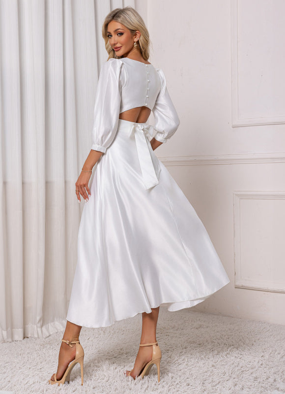 Robe Midi Col Bateau