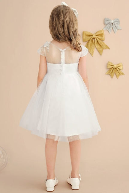 Robe Midi Élégance Nuageuse - gallery 4