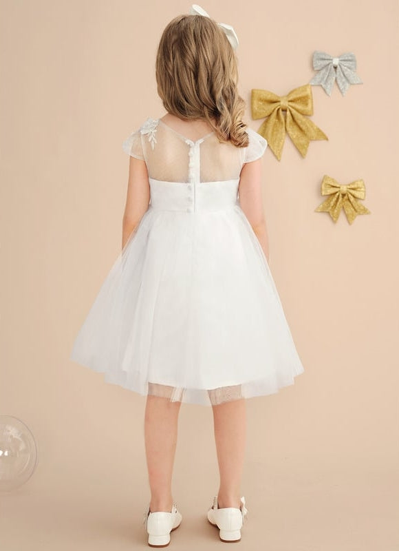 Robe Midi Élégance Nuageuse - gallery 4