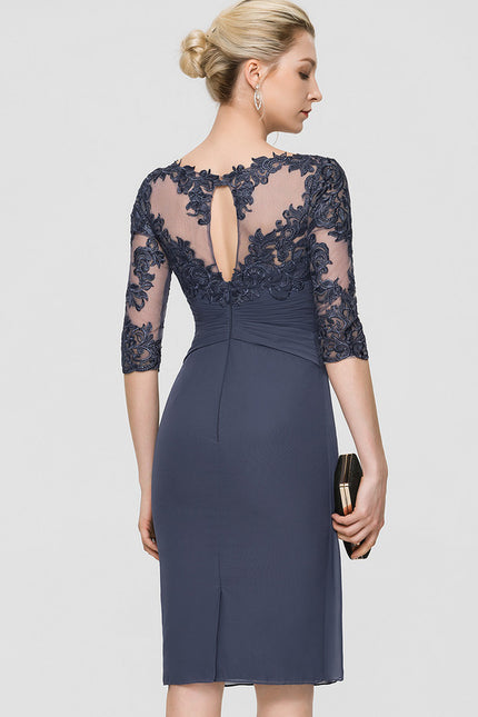 Robe Midi Nuit Élégante - gallery 3