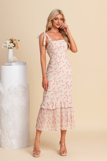 Robe Midi Florale Douce - gallery 3