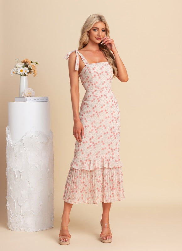 Robe Midi Florale Douce - gallery 3