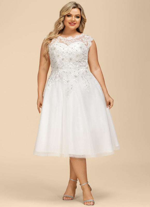 Robe Midi De Mariée Chic - gallery 7