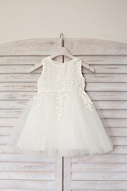 Robe Midi Enfant Tulle Satiné