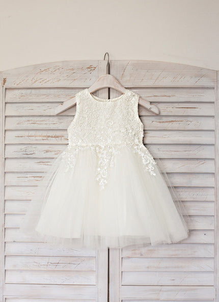 Robe Midi Enfant Tulle Satiné
